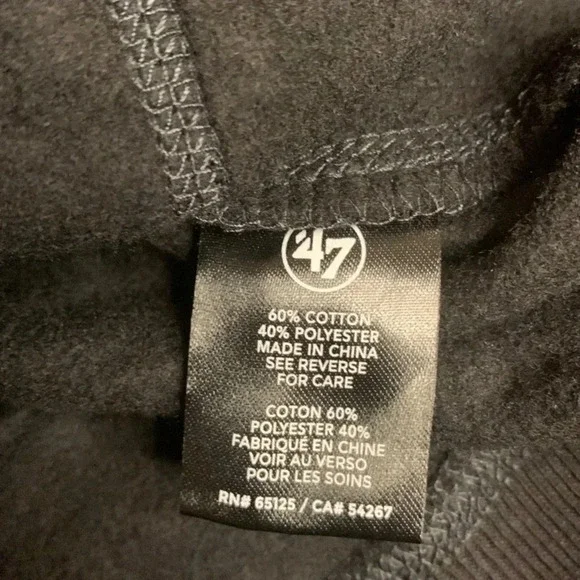 NFL Houston Texans Hoodie Sweatshirt Men's Medium Blue New - Picture 7 of 8